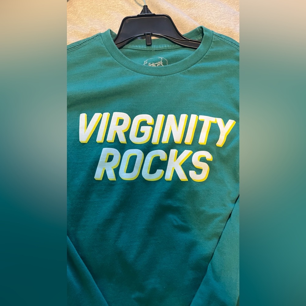 Virginity Rocks Tee (S) - Picture 2 of 4